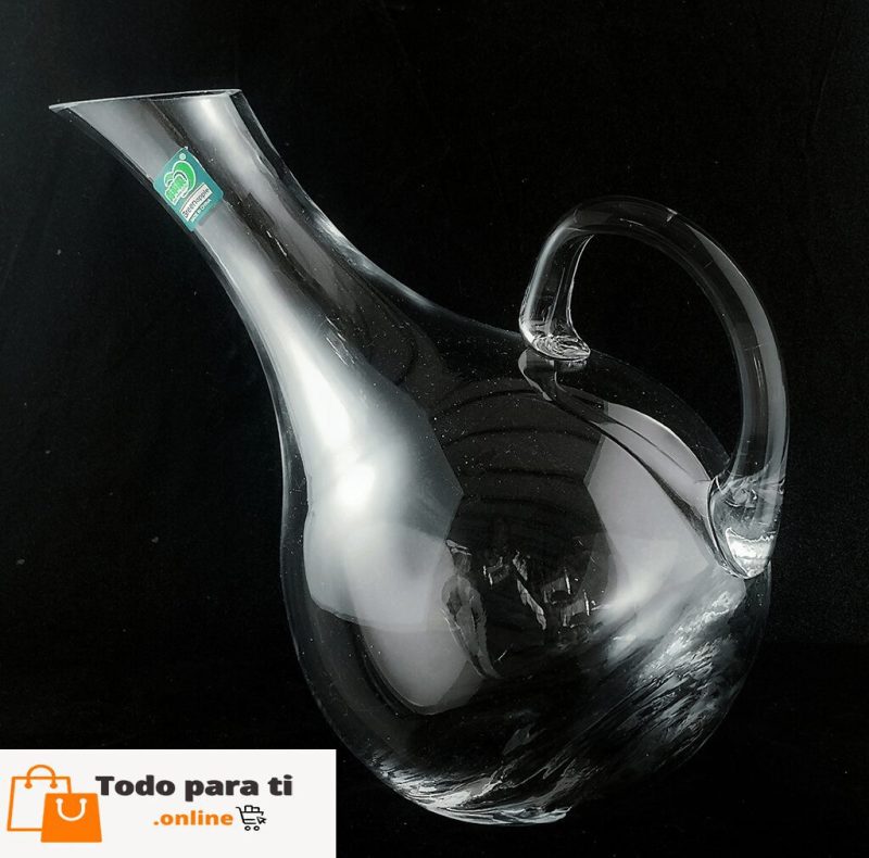 florero4-min Florero de cristal tipo botella inclinado