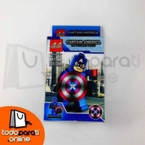 Figuras tipo Lego Capitán América