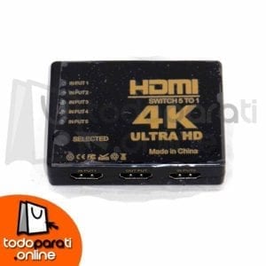 Switch HDMI 5 Puertos