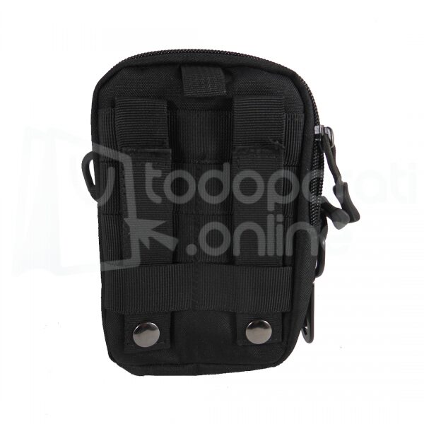 Bolso Táctico De Cinturón Negro