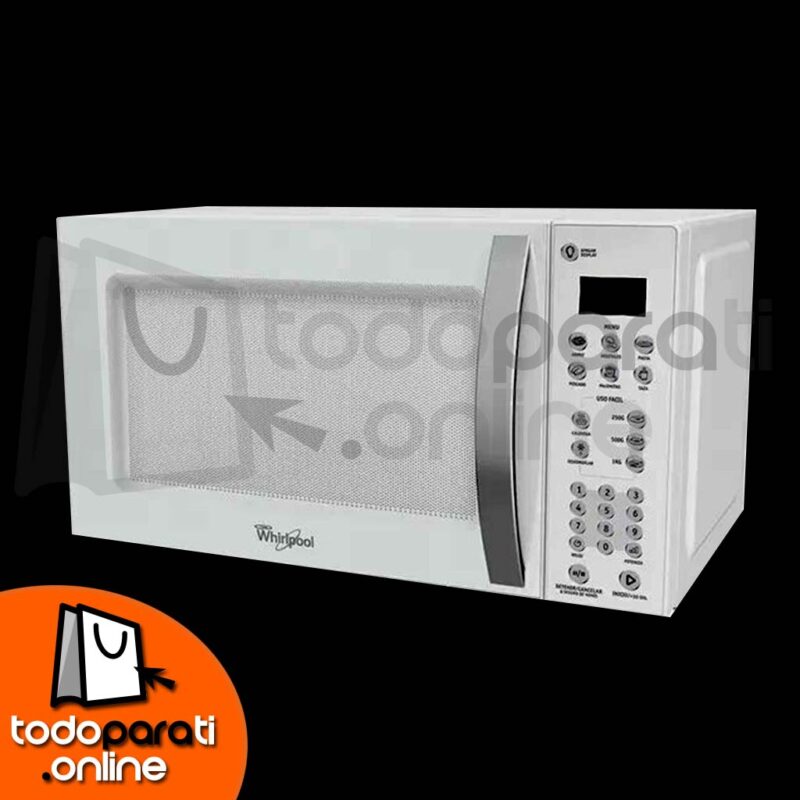 ▷ Microondas Whirlpool Blanco S-11-WMS07ZWTS 0.7 Pies | El Producto  Perfecto Para Ti
