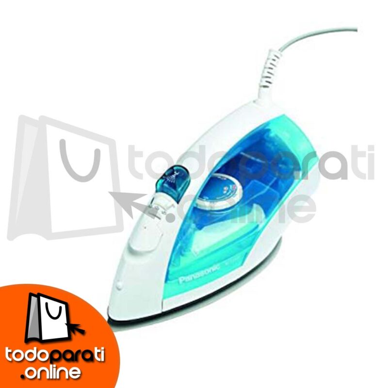 SmartMiles. Plancha Panasonic NI-E250TRGZA, Vapor con Cable Retráctil