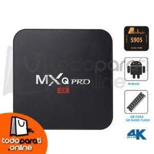 TV Box MXQ Pro 4K 64bits 2GB Ram 16GB Rom