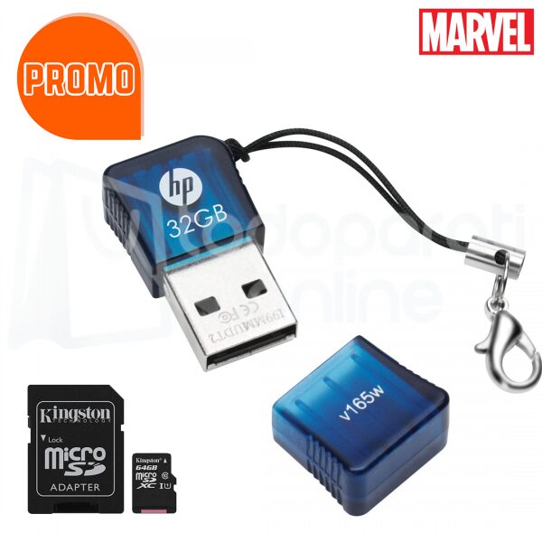 Promo MicroSD 64GB Con Adaptador USB