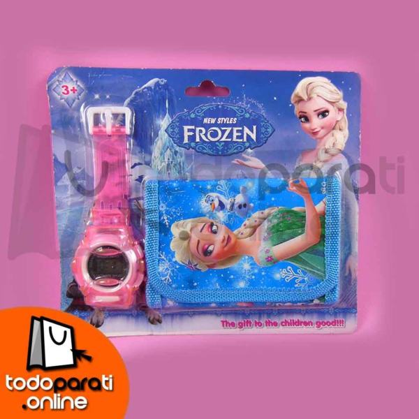 FROZEN reloj, billetera