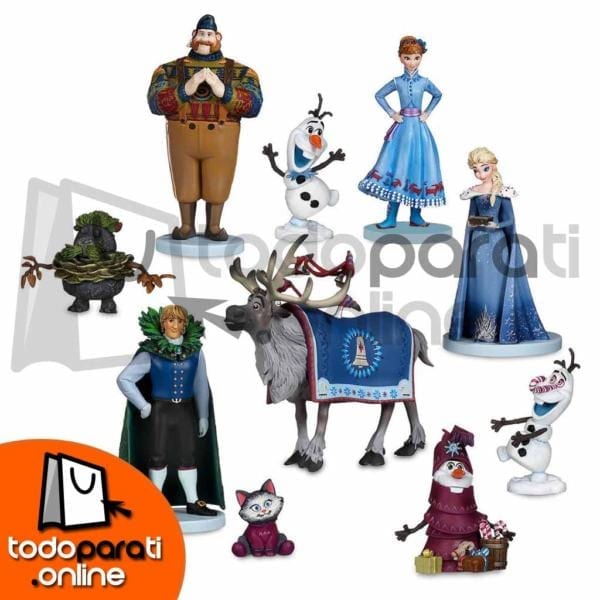 set figuras frozen x8