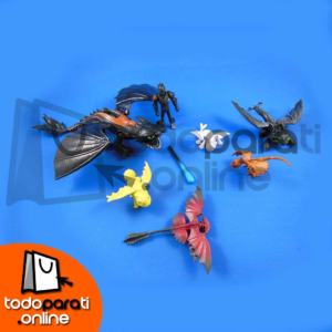 Set de Figuras Cómo entrenar a tu Dragón