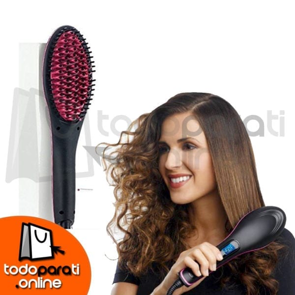 the brush that straightens hair!