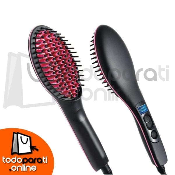 the brush that straightens hair!