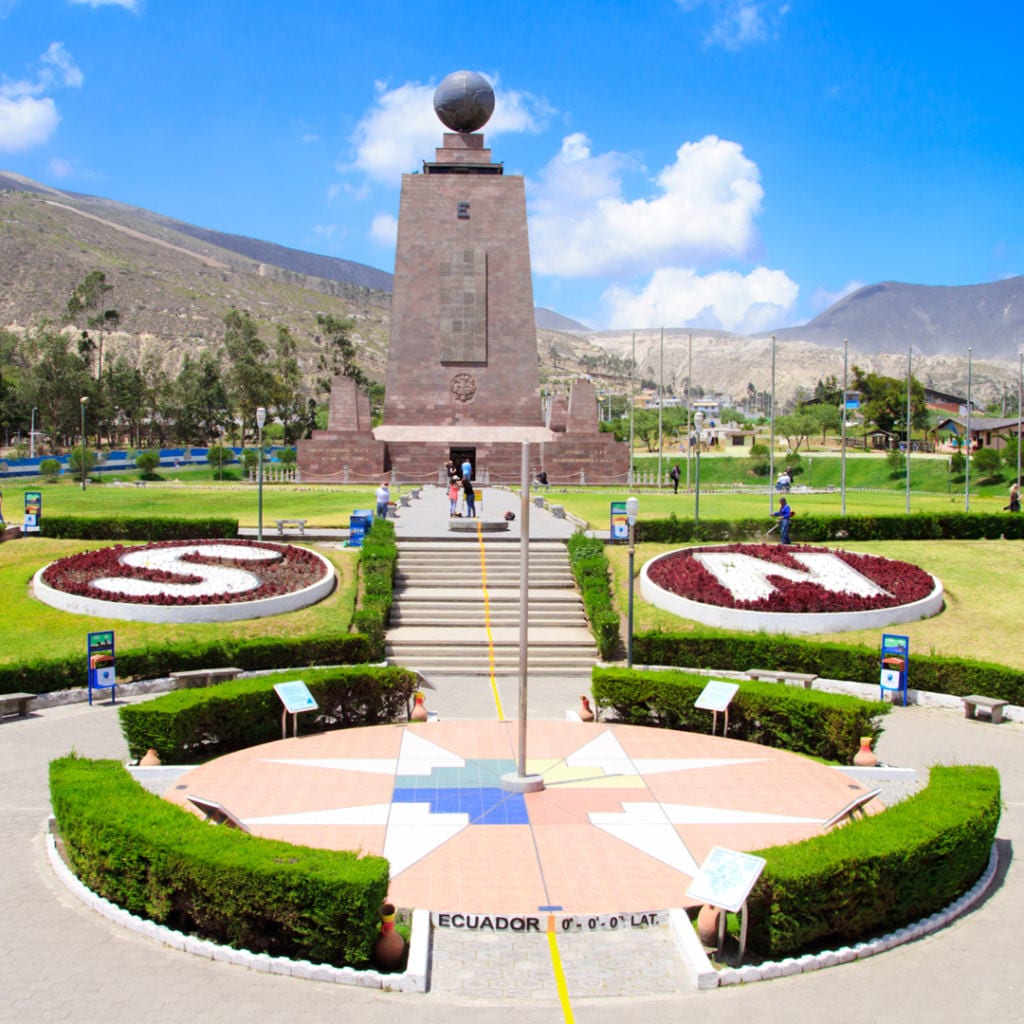 Mitad del mundo. Quito