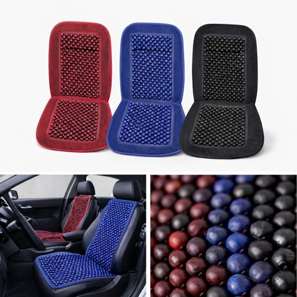 Espaldar de Bolas de Madera para Auto